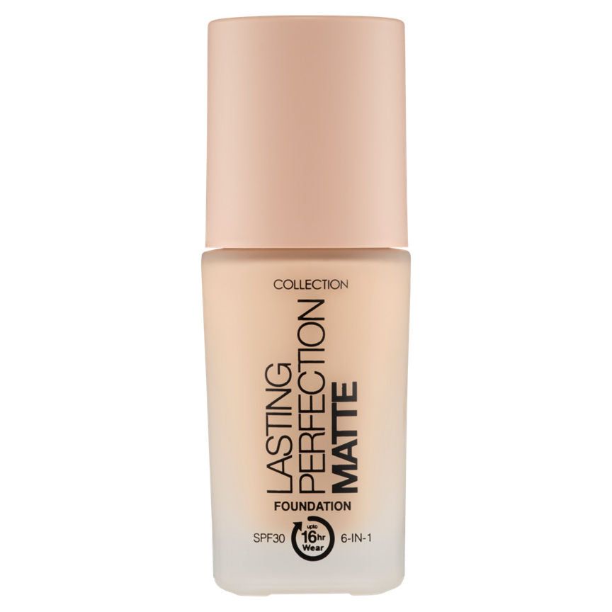 Collection Lasting Perfection SPF30 6-in-1 Matte Foundation Beige 8 GOODS ASDA   