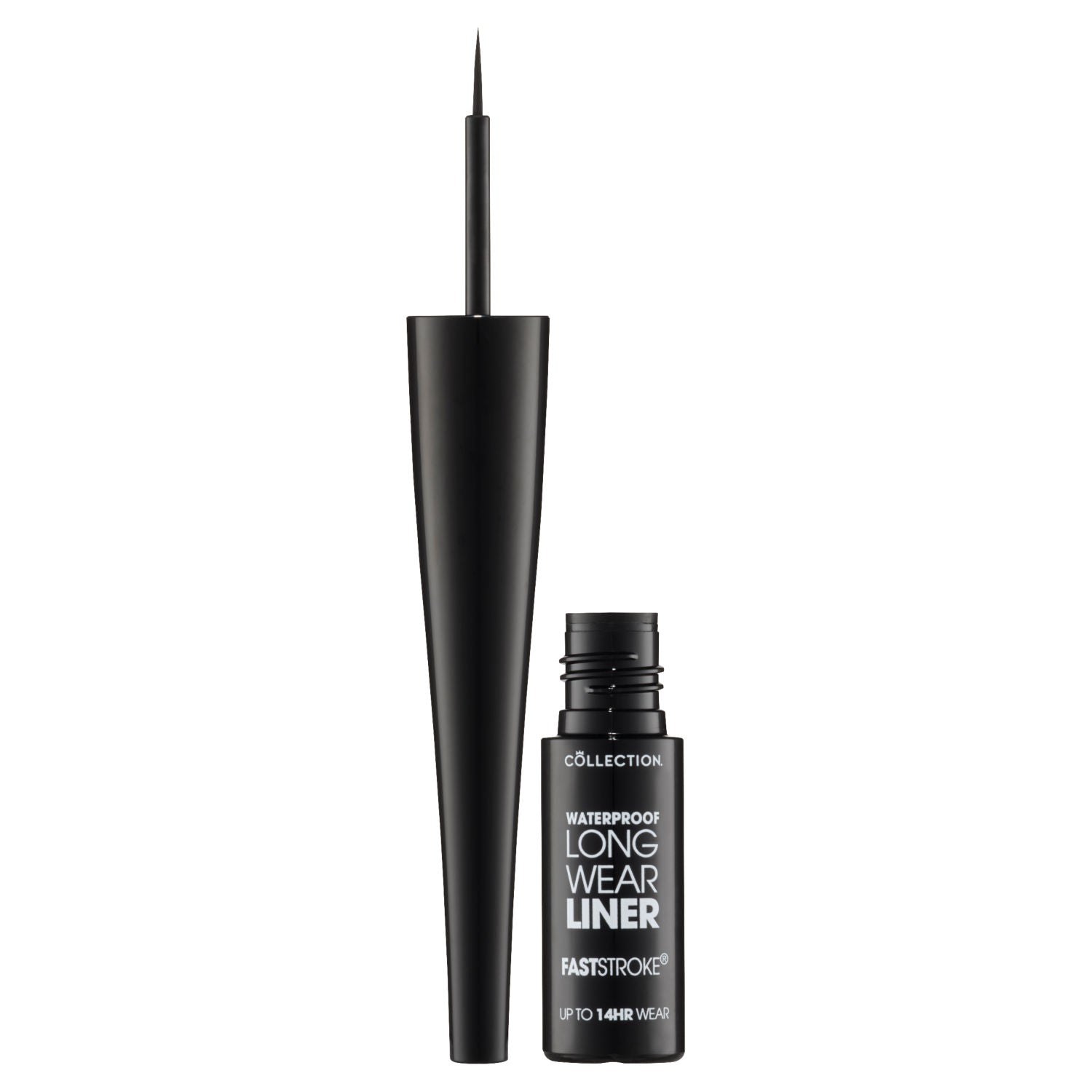 Collection Faststroke Waterproof Black Eyeliner - British product