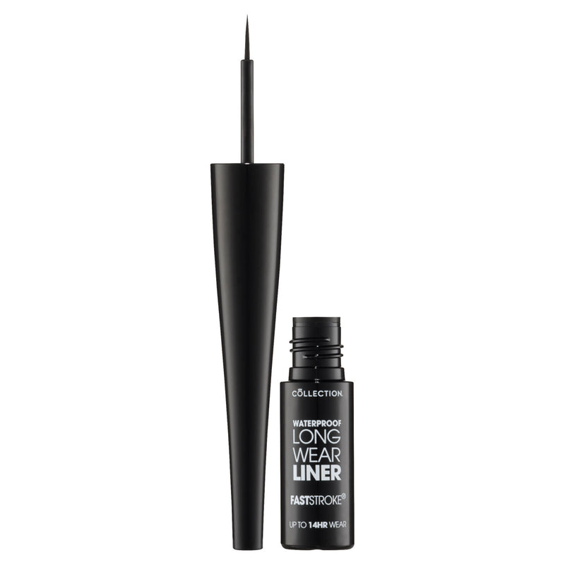 Collection Faststroke Waterproof Black Eyeliner - British product