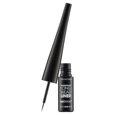 Collection Faststroke Waterproof Black Eyeliner - British product