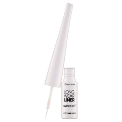Collection Faststroke eyeliner in white shade 4 - British product
