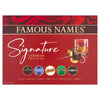 Famous Names chocolate liqueurs box 185g - British product