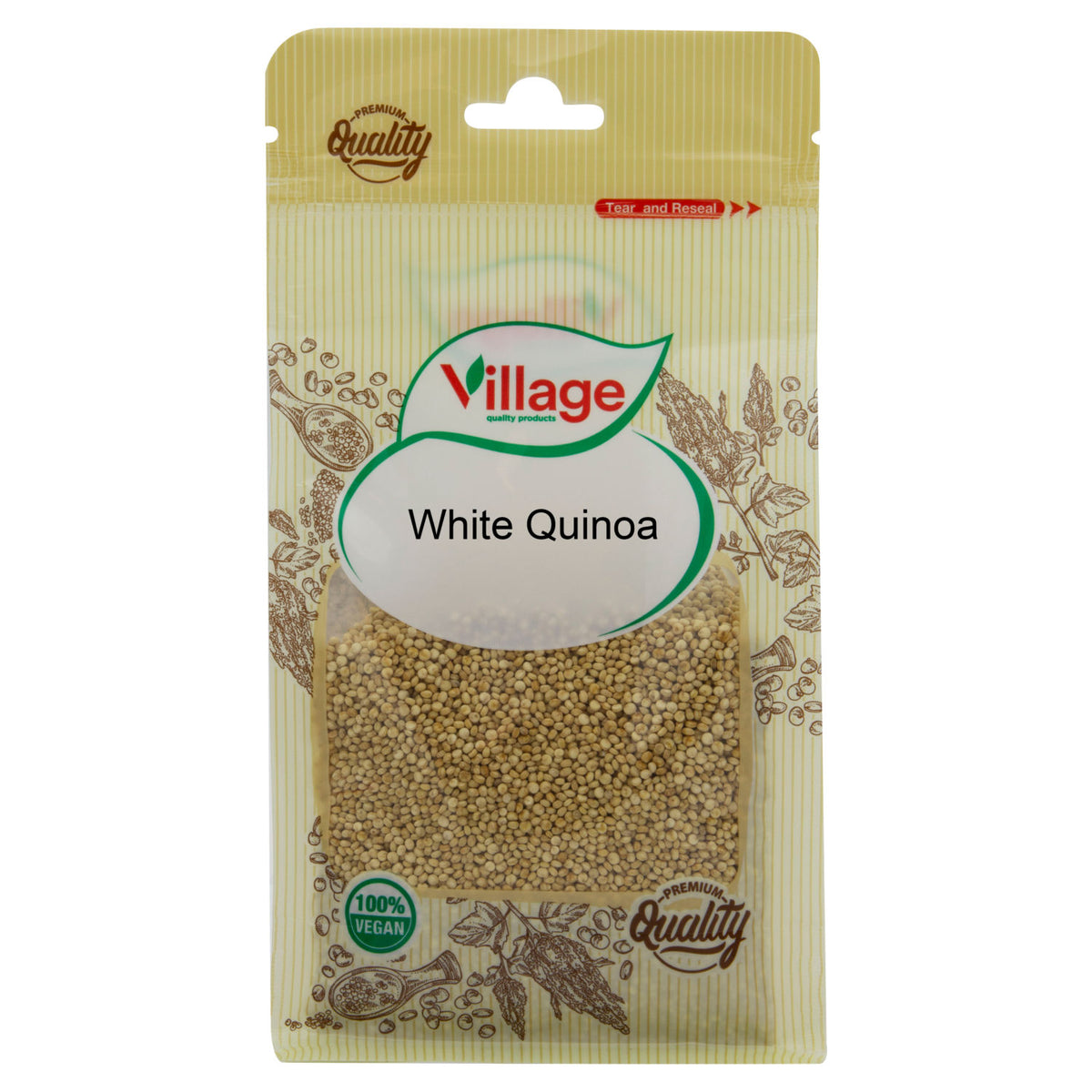 Village Quality Products white quinoa, UK version