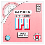 Camden Off Menu IPA   4 x 330ml GOODS M&S   