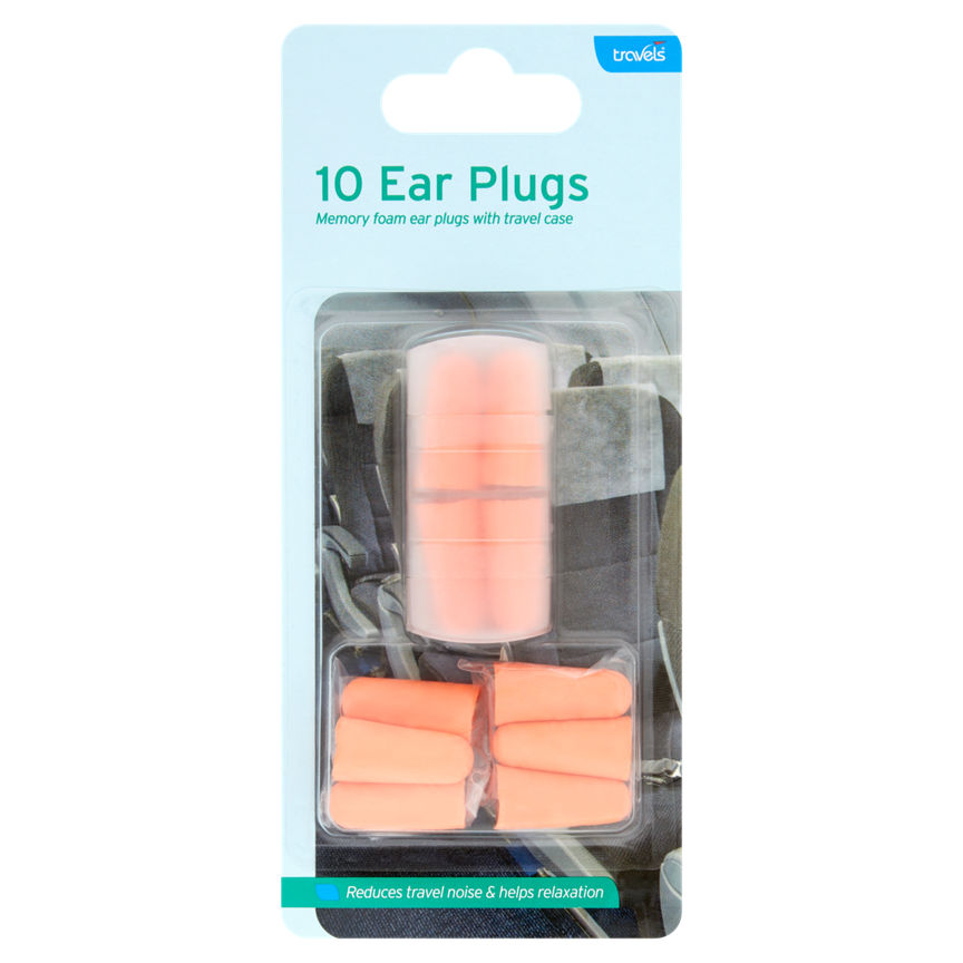 Travels 10 Ear Plugs