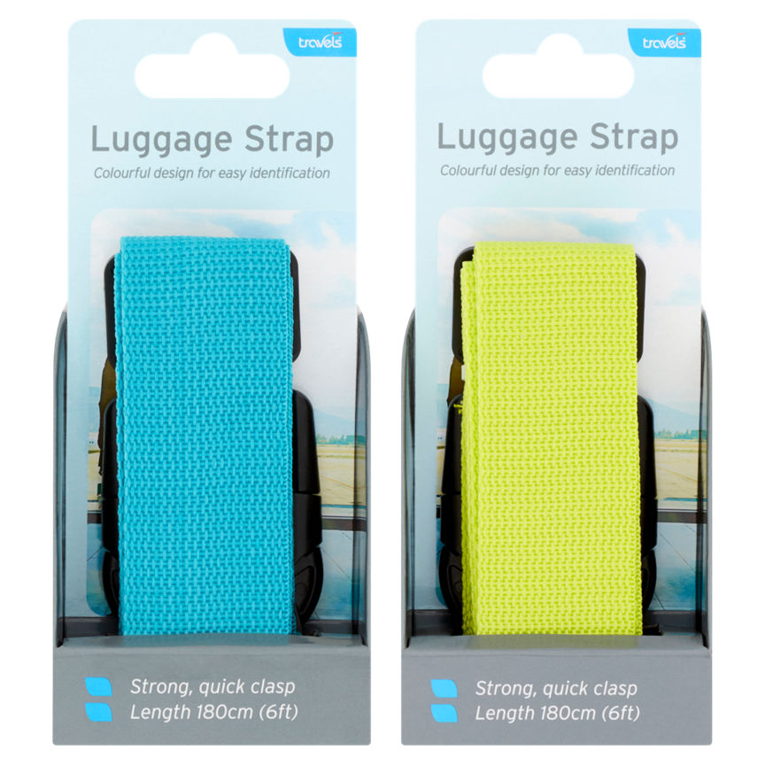 Travels Luggage Strap - Woven