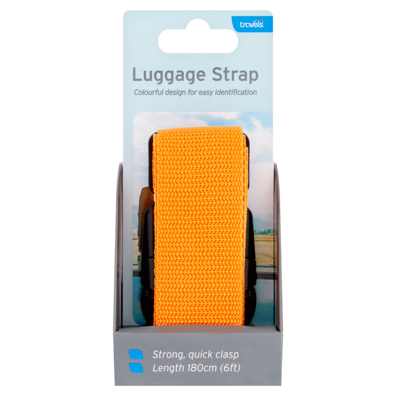 Travels Luggage Strap Woven 180cm, imported from the UK