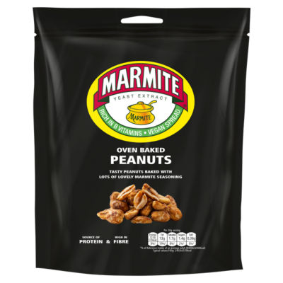 Marmite Oven Baked Peanuts