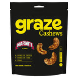 Marmite oven baked cashews 110g snack pack, UK version