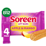 Soreen Lift Bars Apple & Mango 4x42g - British product