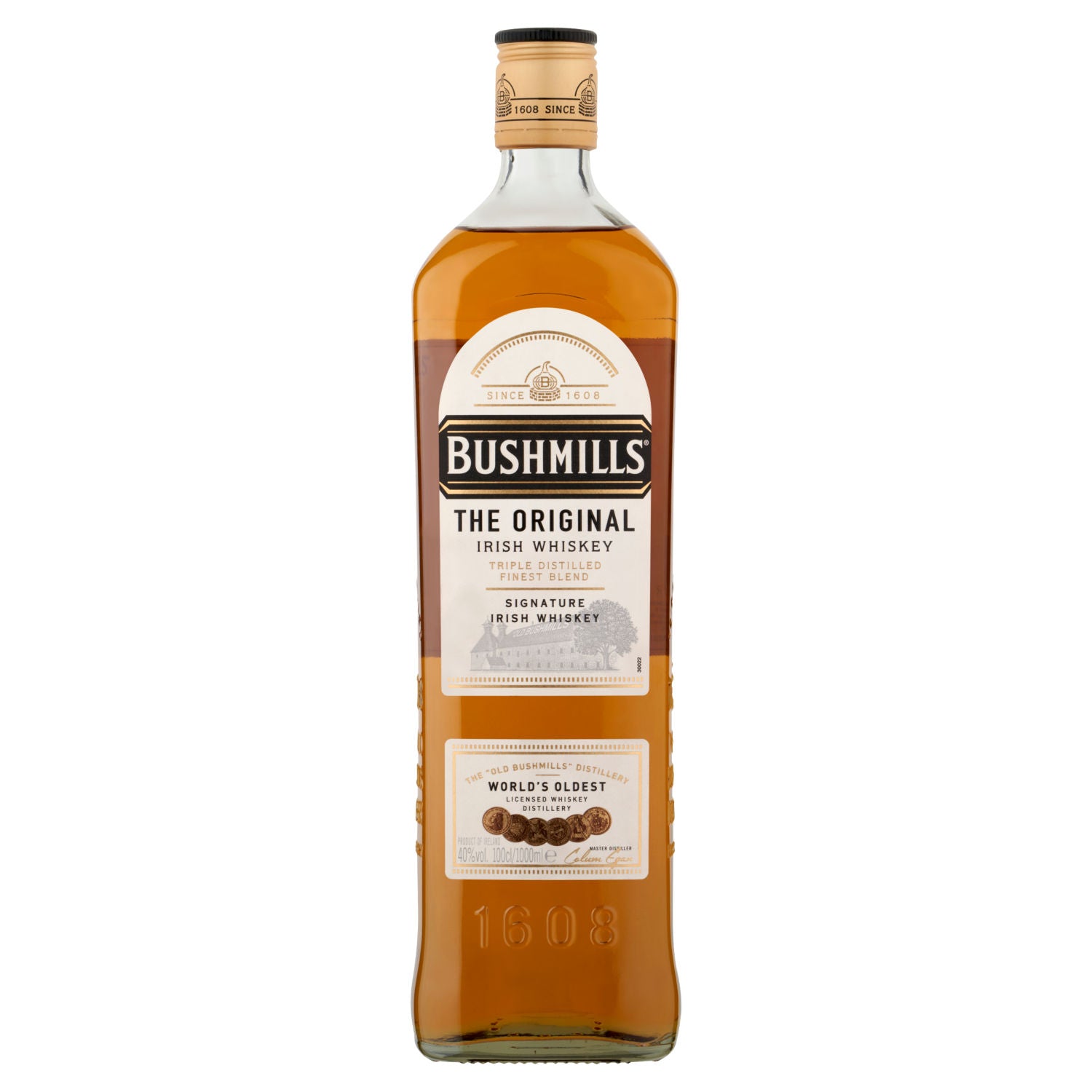 Bushmills The Original Irish whiskey 1000ml, imported from the UK