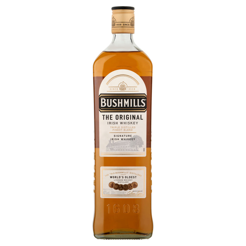 Bushmills The Original Irish whiskey 1000ml, imported from the UK