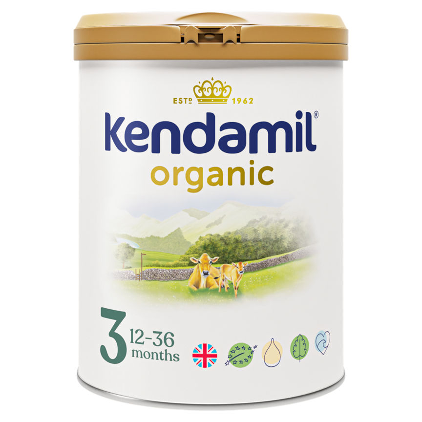 Kendamil Organic Toddler Milk 3 12-36 Months 800g GOODS ASDA   