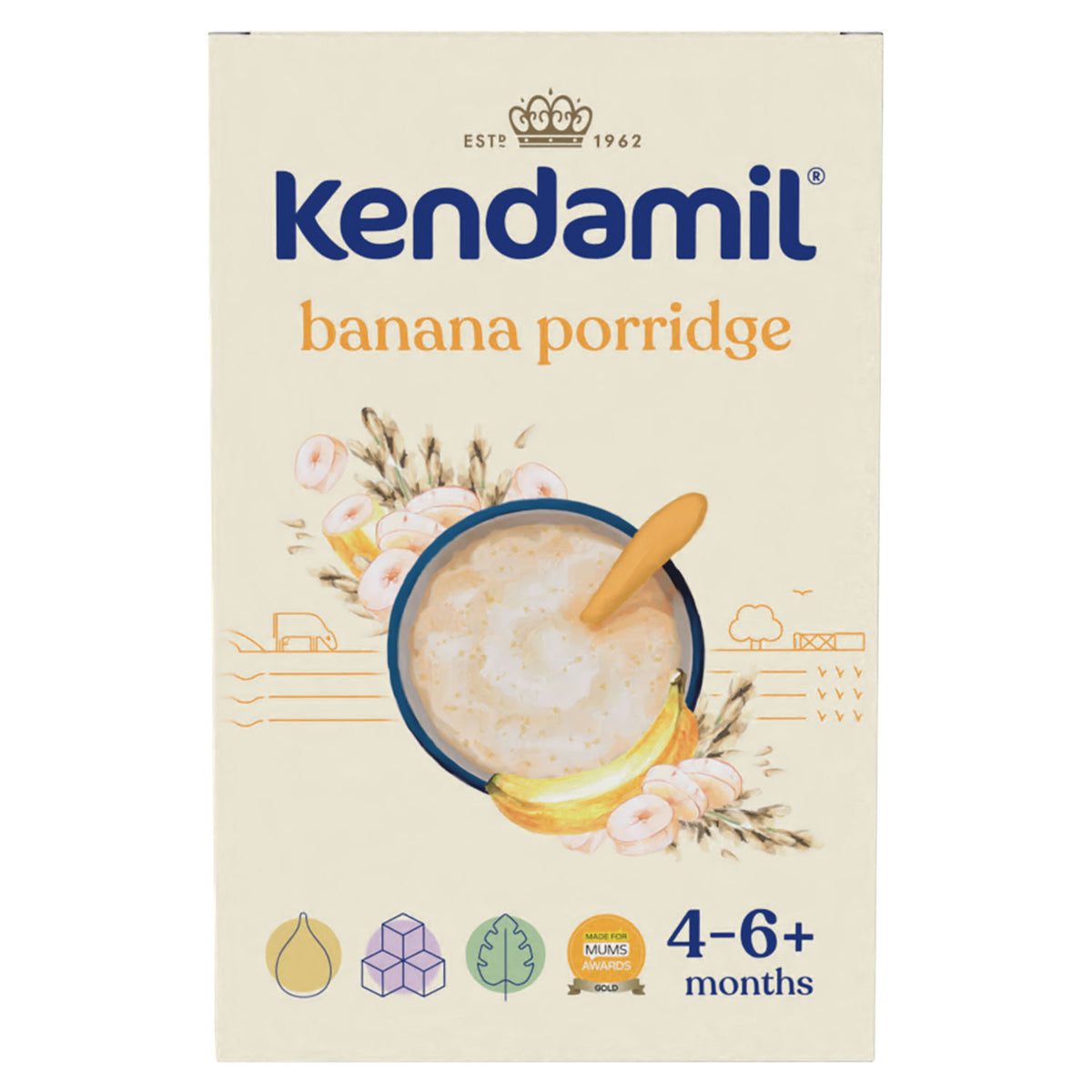 Kendamil banana porridge 150g (British brand)
