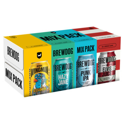 BrewDog beer mix pack 8 x 330ml - British product