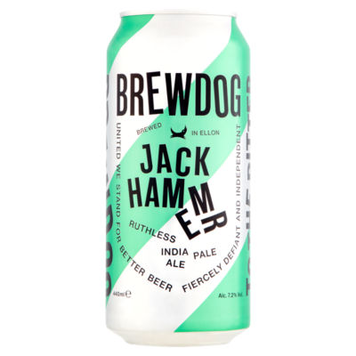 BrewDog Jack Hammer Ruthless India Pale Ale 440ml - British product