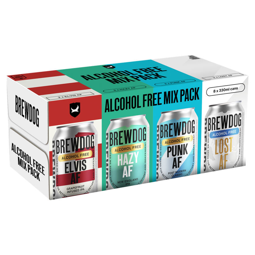 BrewDog Alcohol Free Mixed Pack 8x GOODS ASDA   