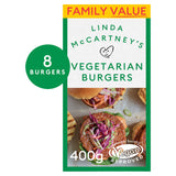 Linda McCartney's 8 Vegetarian Burgers GOODS ASDA   