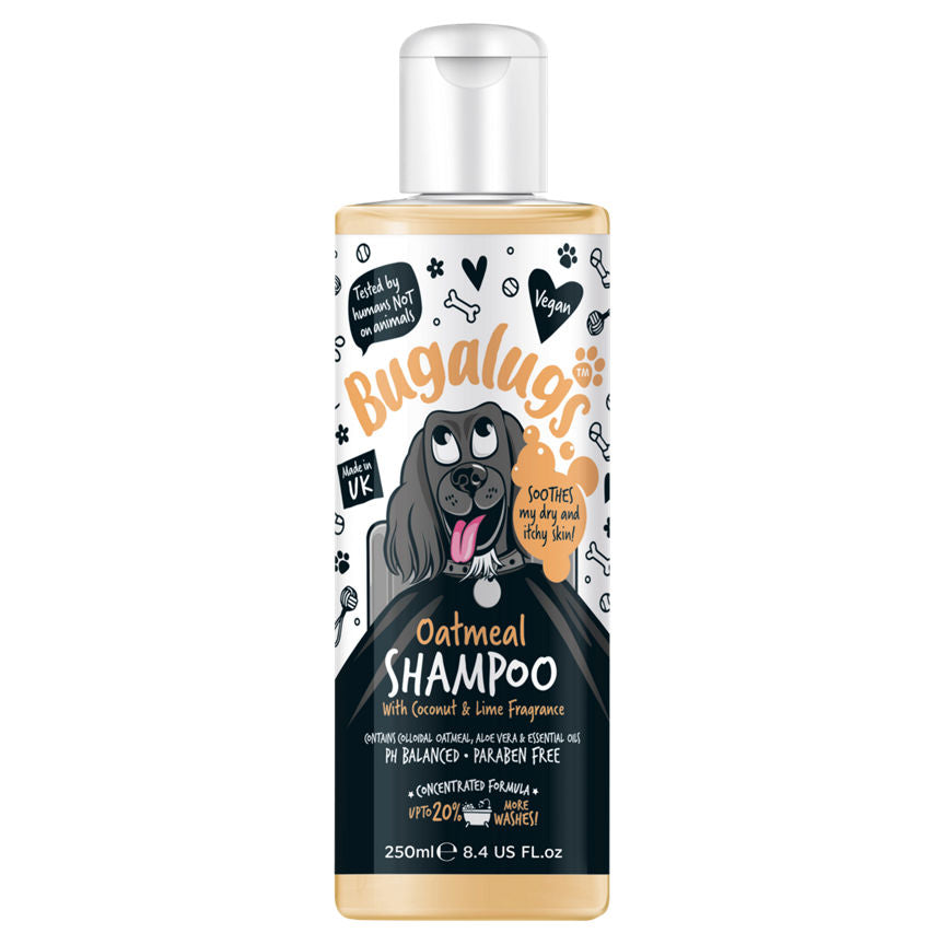 Bugalugs Oatmeal Shampoo 250ml GOODS ASDA   