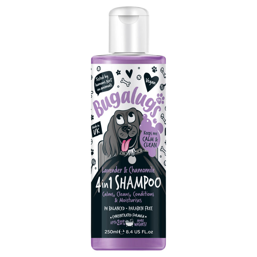 Bugalugs Lavender & Chamomile 4 in 1 Shampoo 250ml GOODS ASDA   