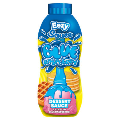 EEZY blue raspberry dessert sauce 325g, UK version