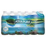 Aqua Pura still natural mineral water 24 x 500ml - British product