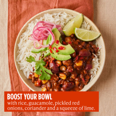 Merchant Gourmet 3 Bean & Lentil Chilli 280g - British product