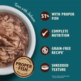 Lily's Kitchen tuna salmon fillets cat food 70g, imported from the UK