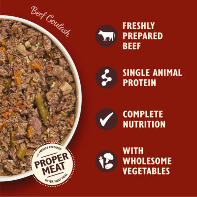 Lily's Kitchen Beef Goulash wet dog food 150g - British product
