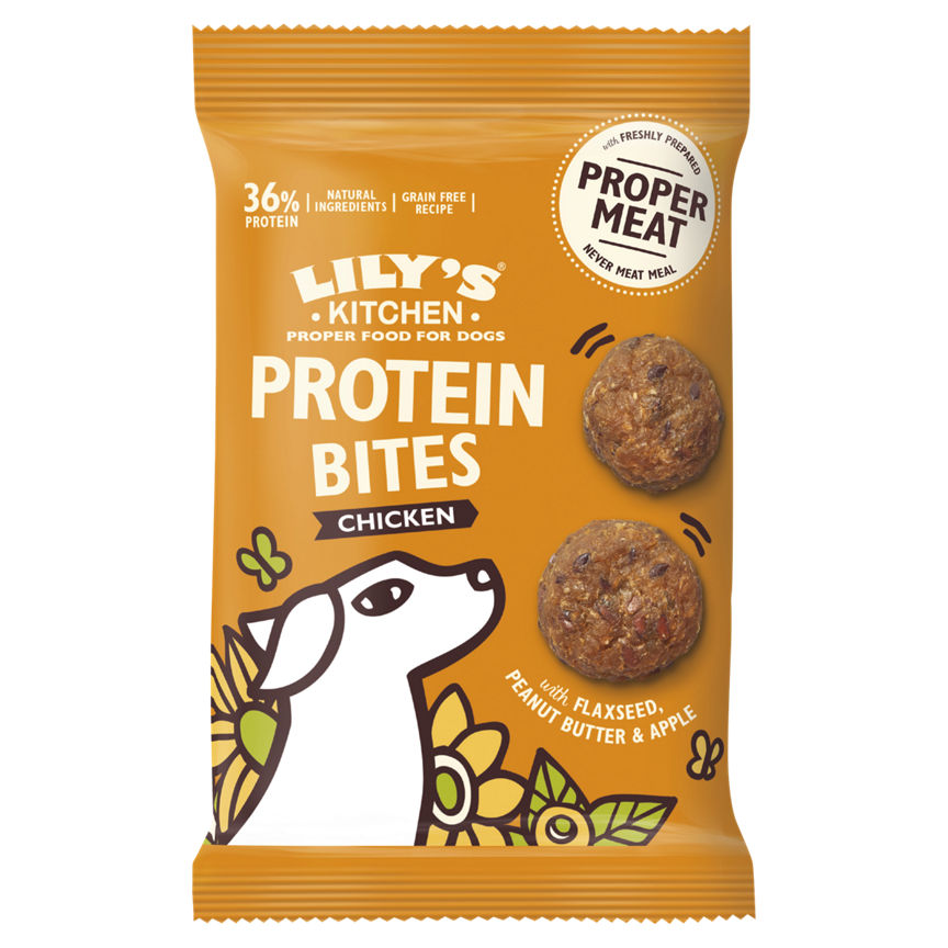 Lily's Kitchen Chicken Protein Bites Dog Treats 40g