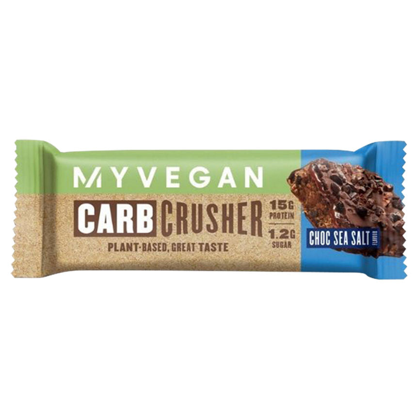 MyVegan Carb Crusher Protein Bar Choc Sea Salt Flavour