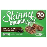 Skinny Crunch Light Mint cereal bars 5x19g, UK version