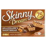 Skinny Dream Millionaire's Shortbread bars 95g total pack (British brand)