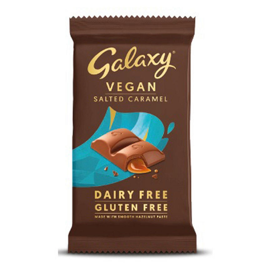 Galaxy Vegan Salted Caramel Chocolate Bar GOODS ASDA   