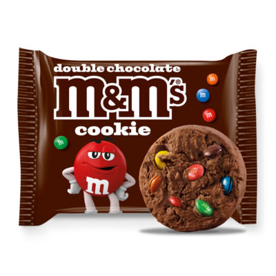 M&M's double chocolate cookie 50g - British product
