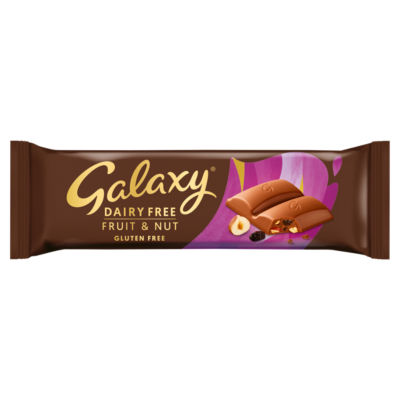 Galaxy vegan fruit nut chocolate bar 40g - British product