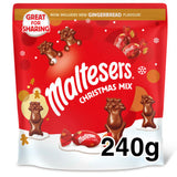 Maltesers milk chocolate gingerbread Christmas pouch 240g, UK version