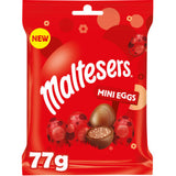 Maltesers mini milk chocolate eggs 77g (British brand)