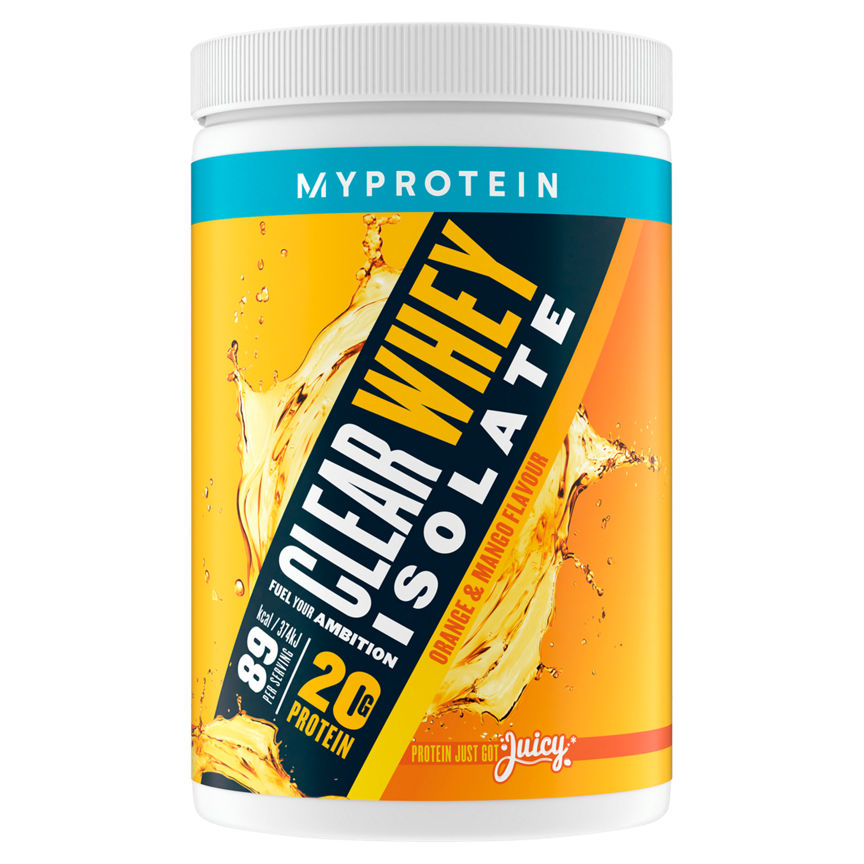 MyProtein  Clear Whey Isolate Orange & Mango Flavour