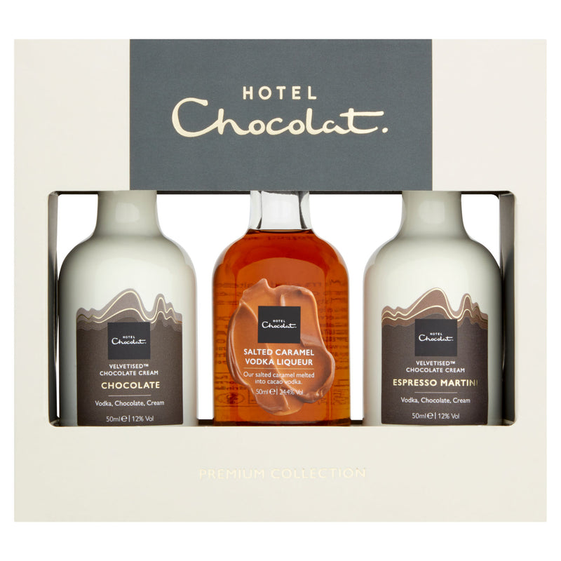 Hotel Chocolat Premium Collection 3x5cl, UK version