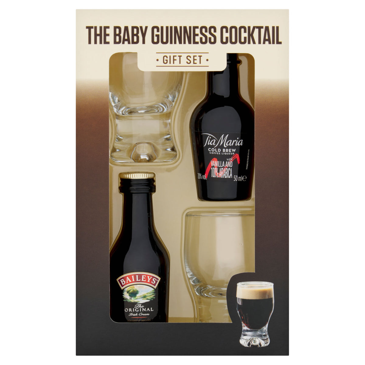 Blue Tree Baby Guinness Cocktail Gift Set 50ml, UK version