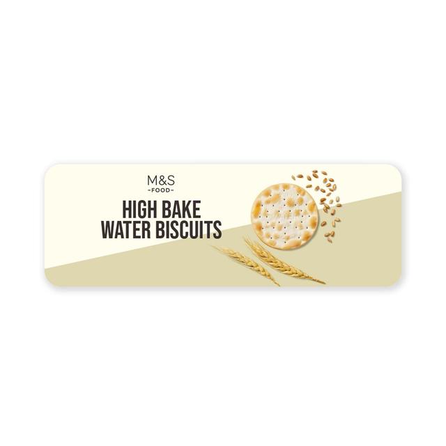 M&S High Bake Water Biscuits   200g