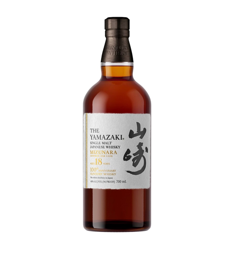 Suntory The Yamazaki Mizunara Centenary 18-Year-Old Single Malt Whisky 70cl (British brand)