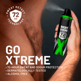 Right Guard Xtreme Fresh anti-perspirant spray 250ml, imported from the UK