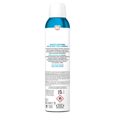 Right Guard Xtreme Cool antiperspirant deodorant 250ml (British brand)