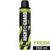 Right Guard Fresh antiperspirant deodorant spray 250ml, imported from the UK