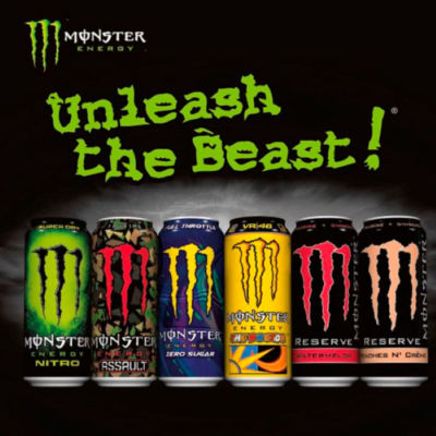 Monster energy drink Lando Norris Zero Sugar 500ml (British brand)