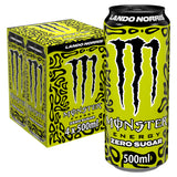 Monster Lando Norris Zero Sugar energy drink 4x500ml, imported from the UK
