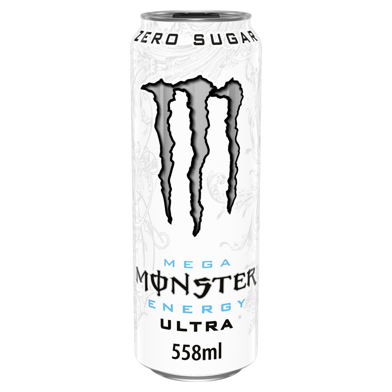 Monster Energy Ultra zero sugar energy drink 558ml can, UK version