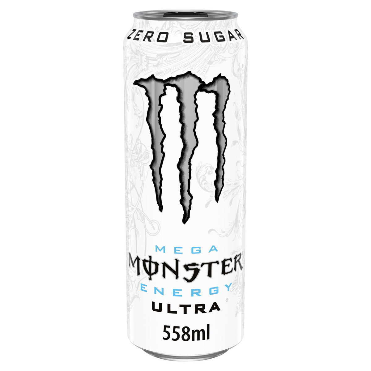 Monster Energy Ultra zero sugar energy drink 558ml can, UK version